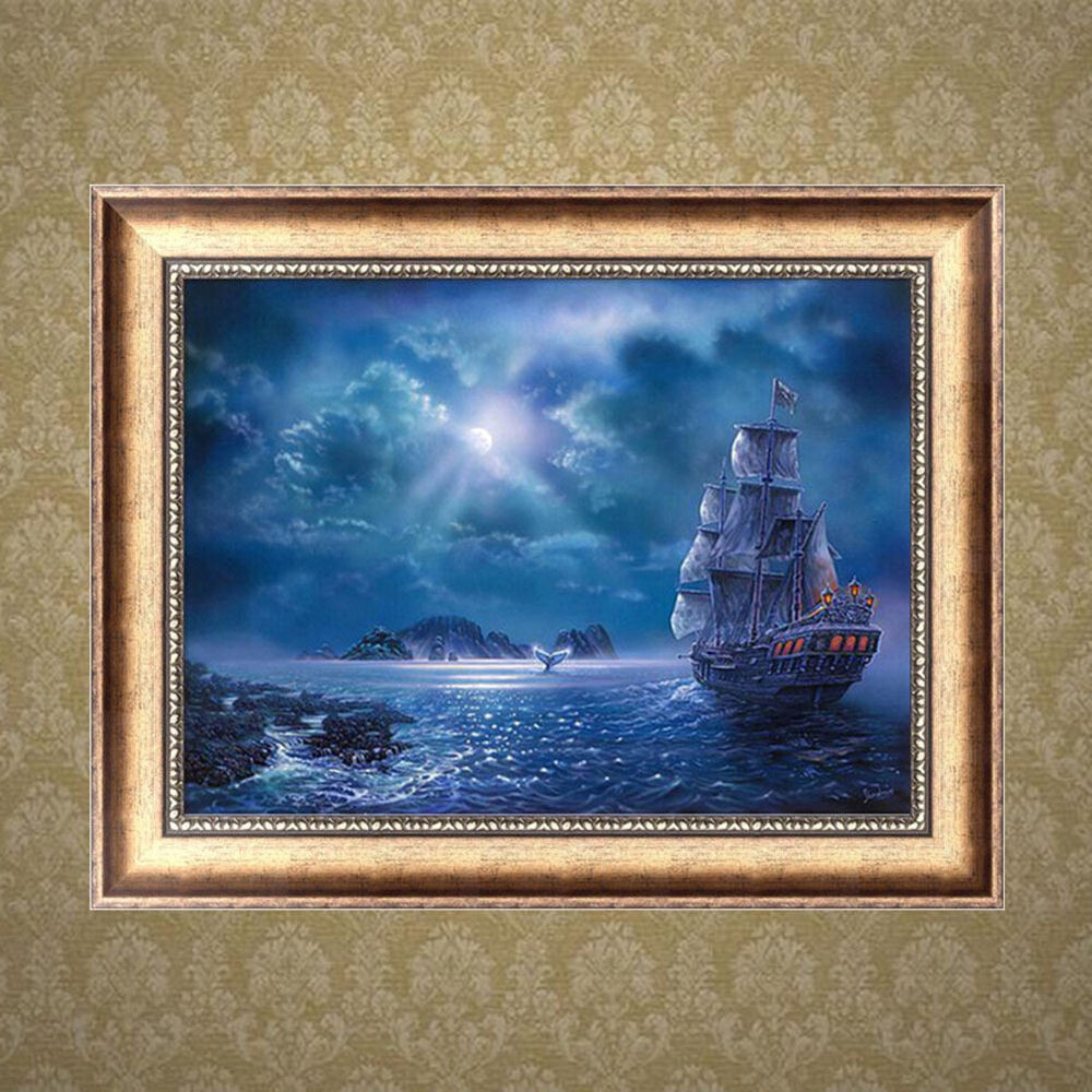 Best ideas about DIY 5D Diamond Painting
. Save or Pin Sailboat 5D Diamond Embroidery DIY Craft Painting Cross Now.