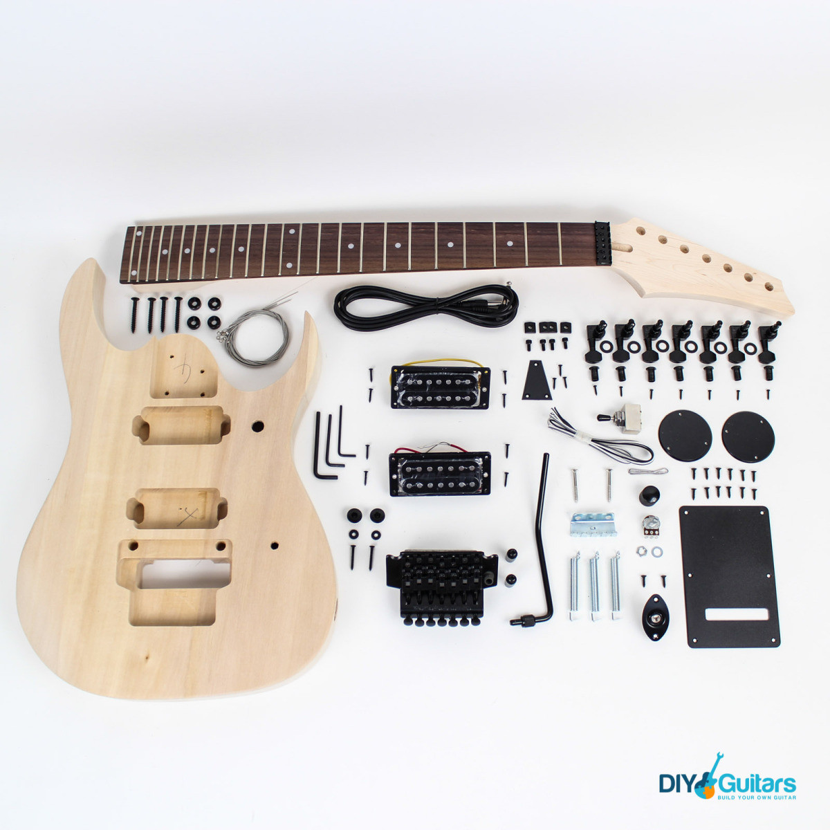 Best ideas about DIY 7 String Guitar Kit
. Save or Pin 7 String RG Style Guitar Kit DIY Guitars Now.