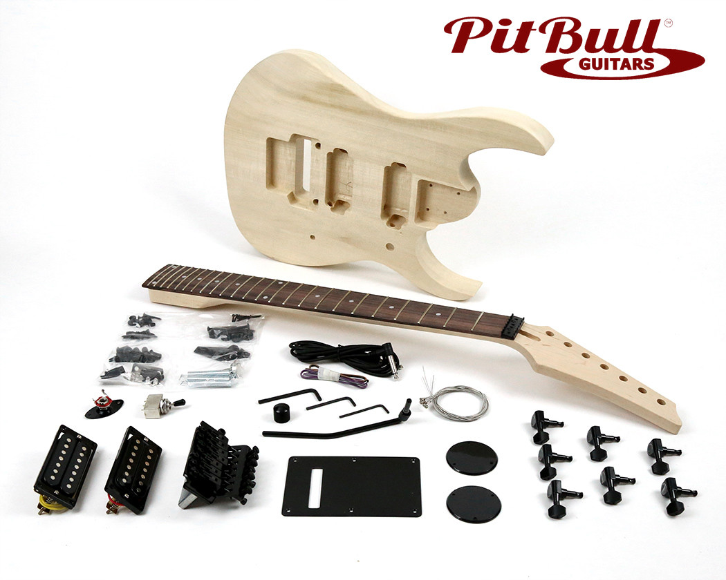 Best ideas about DIY 7 String Guitar Kit
. Save or Pin Pit Bull Guitars IB 7 7 String Electric Guitar Kit Now.