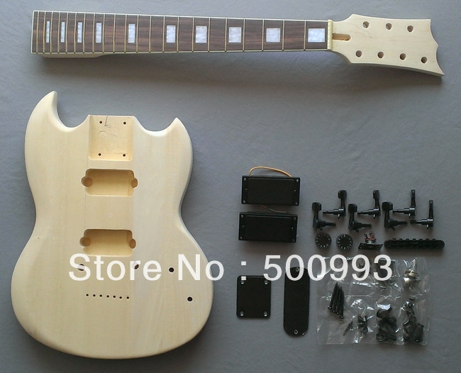 Best ideas about DIY 7 String Guitar Kit
. Save or Pin 7 String SG Body Style DIY Unfinished Project Luthier Now.