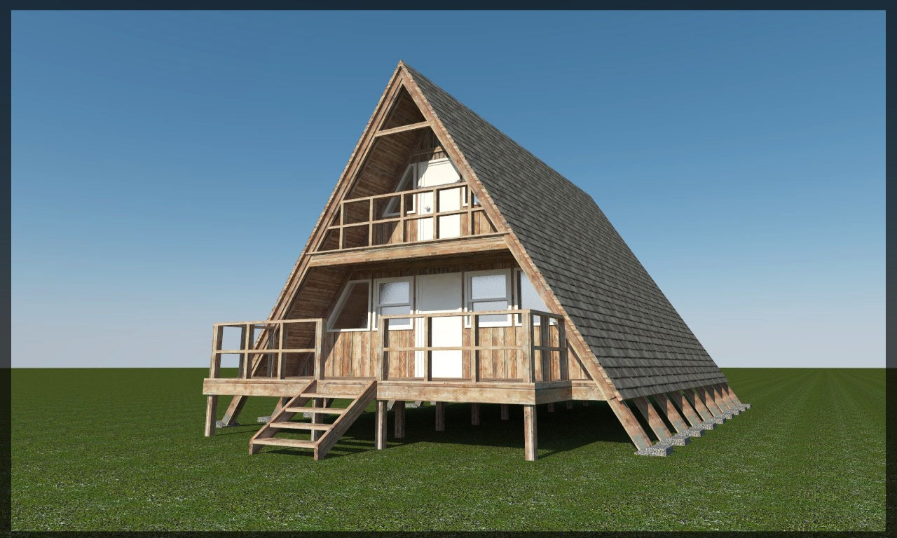 Best ideas about DIY A-Frame Cabin Plans
. Save or Pin DIY a Frame Cabin Plans Frame a Small Cabin easy to build Now.