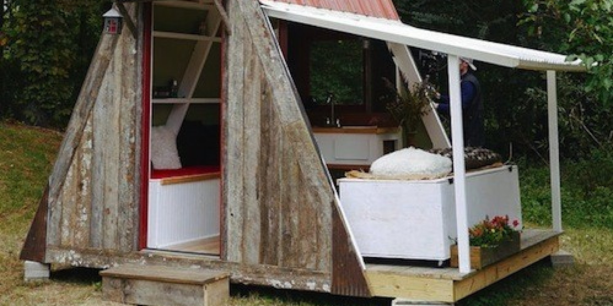 Best ideas about DIY A-Frame Cabin Plans
. Save or Pin ‘Damn Simple Tiny House Costs Just $1 200 To Build Now.