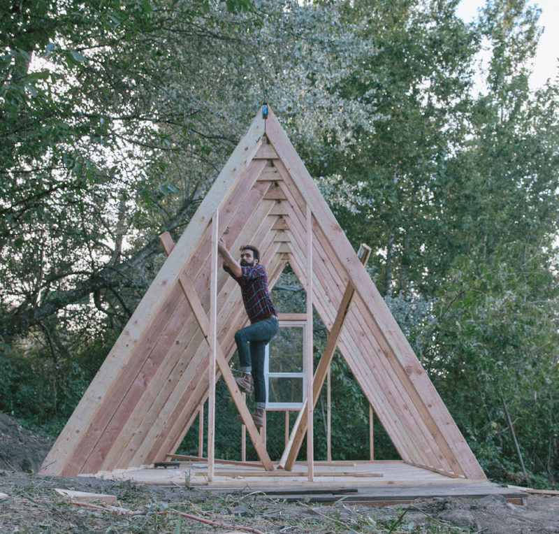 Best ideas about DIY A-Frame Cabin Plans
. Save or Pin UO Journal How to Build an A Frame Cabin Urban Now.