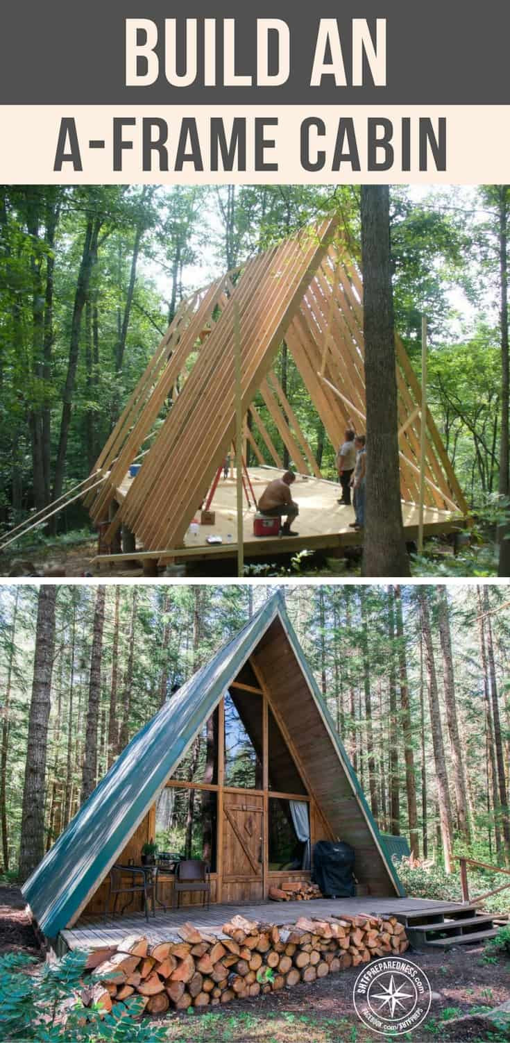 Best ideas about DIY A-Frame Cabin Plans
. Save or Pin Build an A Frame Cabin Now.