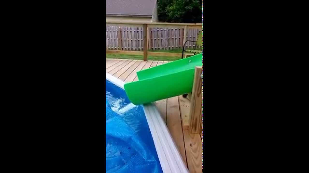 Best ideas about DIY Above Ground Pool Slide
. Save or Pin Homemade backyard water slide above ground pool Now.