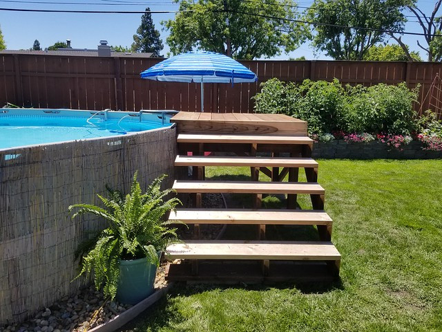 Best ideas about DIY Above Ground Pool Steps
. Save or Pin Ground Pool Stairs Steps Build Now.