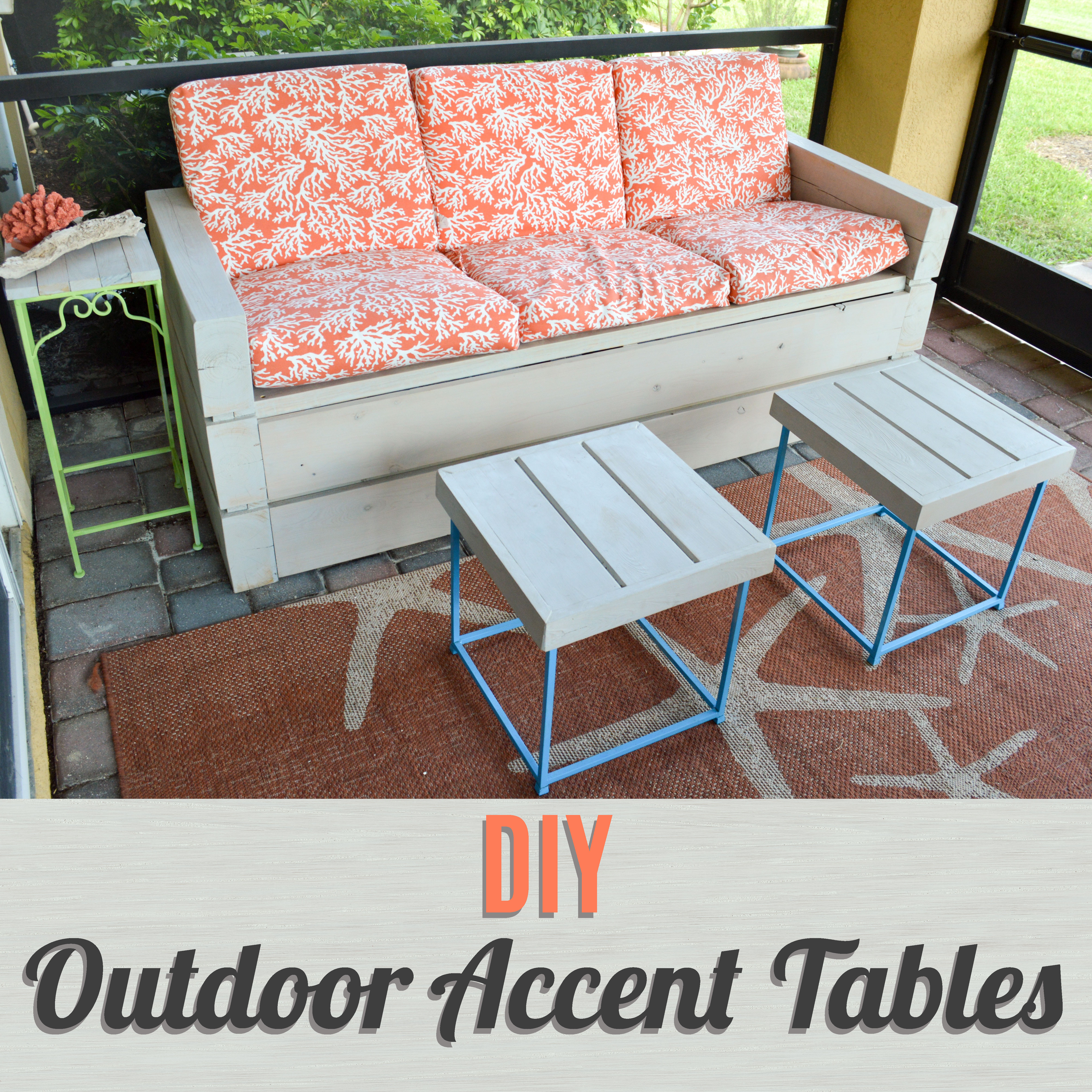 Best ideas about DIY Accent Table
. Save or Pin DIY Outdoor Accent Tables • Better When Built Now.