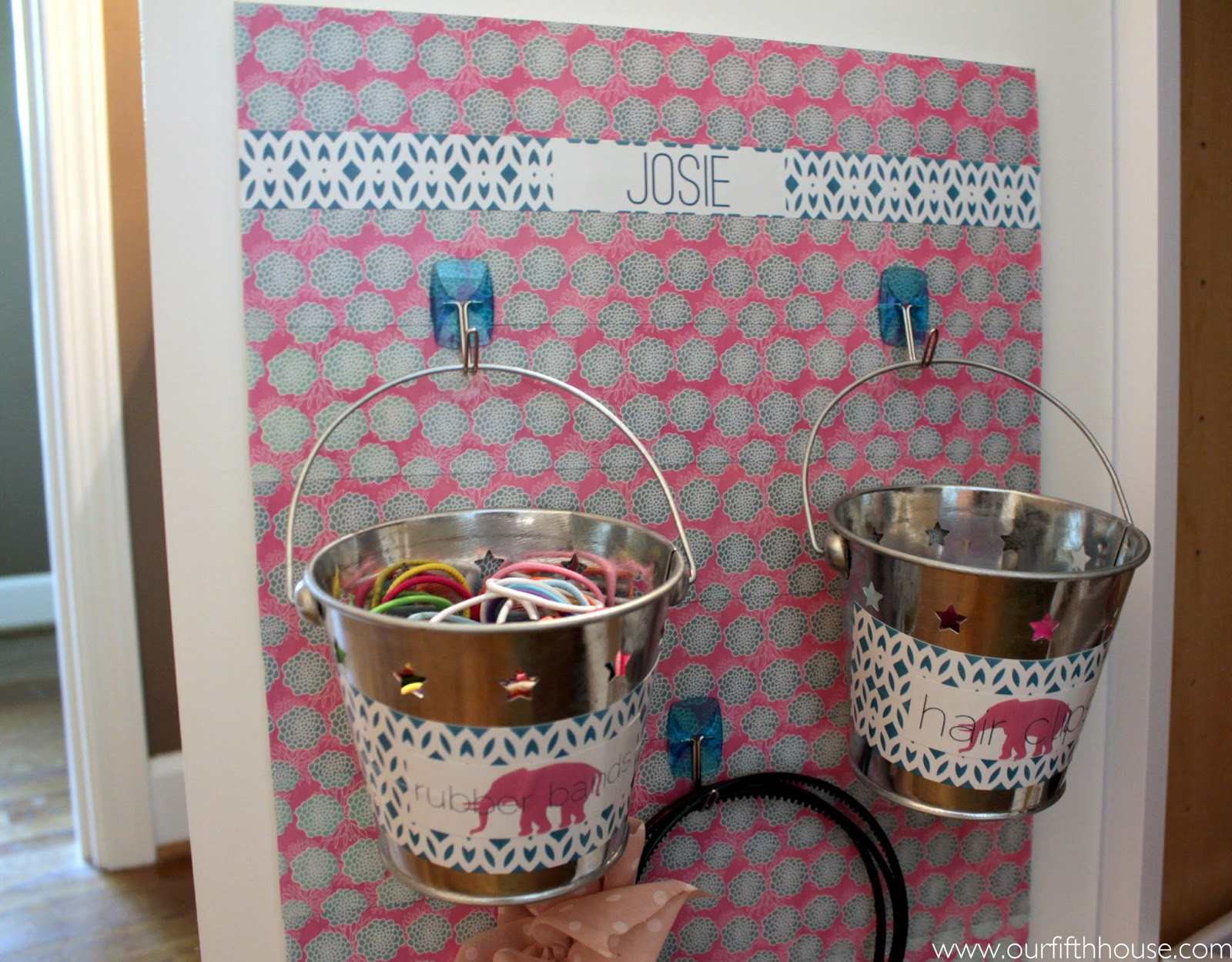 Best ideas about DIY Accessories Organizer
. Save or Pin Our Fifth House DIY Hair Accessory Organizer & A Lilly Now.