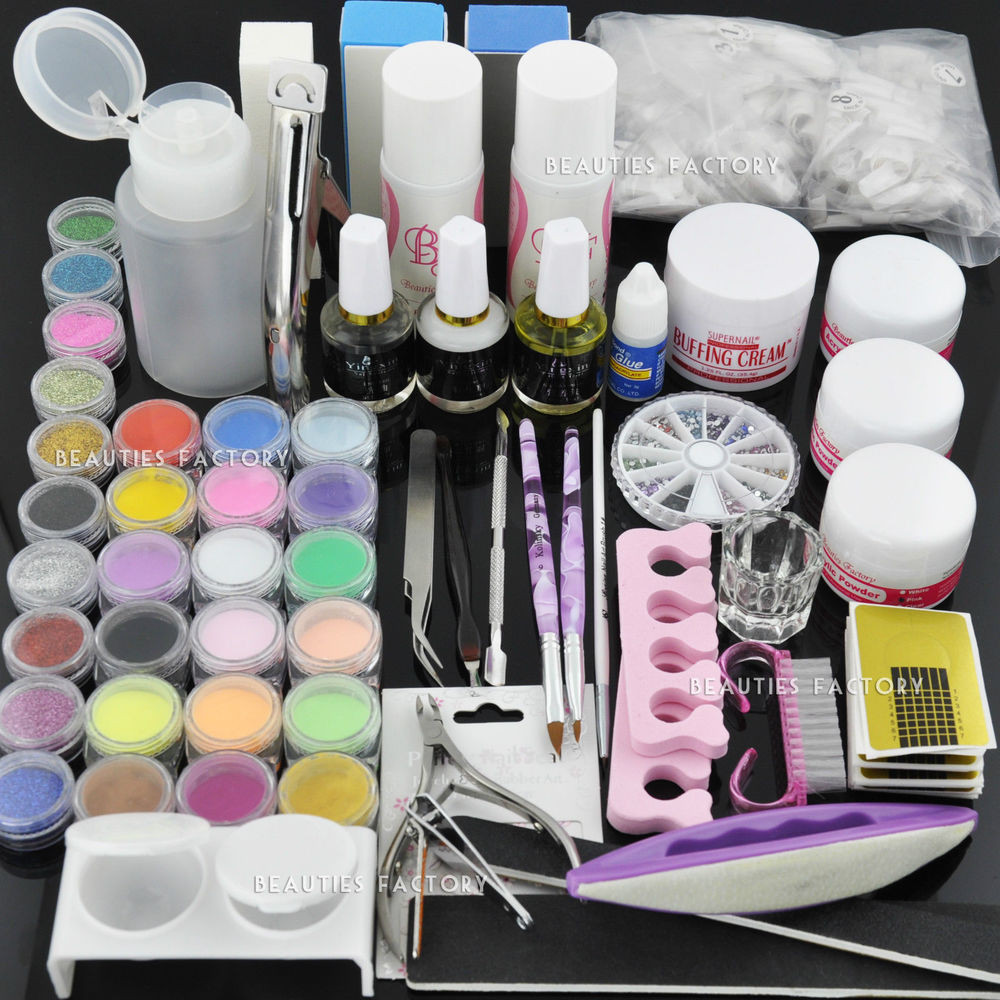 Best ideas about DIY Acrylic Nails Kits
. Save or Pin BF Acrylic Powder Nail Art Kit UV Gel Manicure DIY Tips Now.