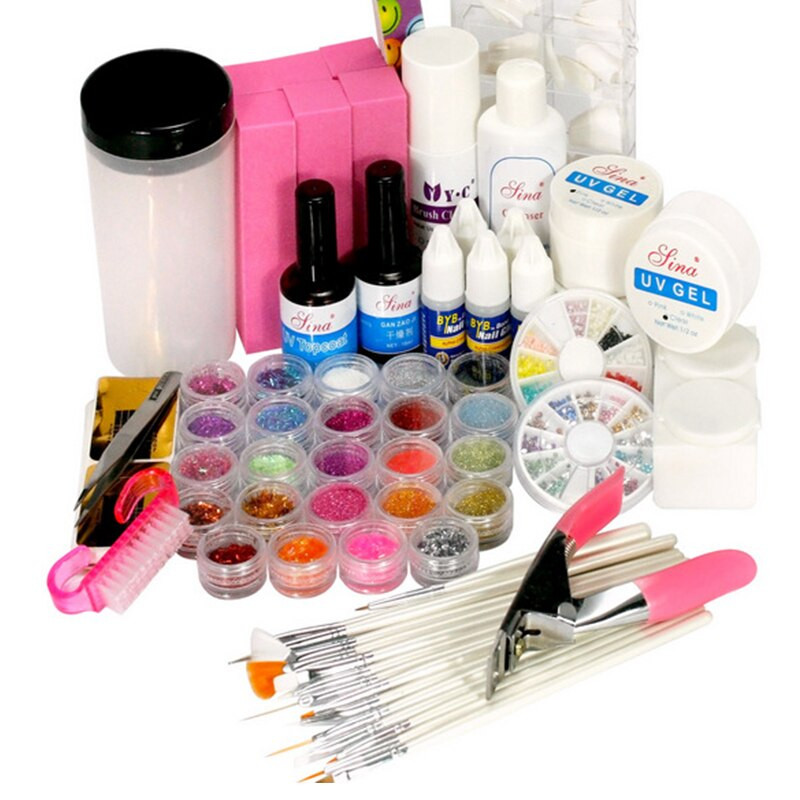 Best ideas about DIY Acrylic Nails Kits
. Save or Pin Acrylic Nail Kit New UV Gel Nail Art Tools Polish Set Diy Now.