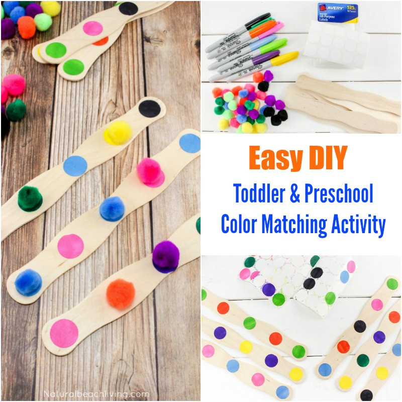 Best ideas about DIY Activities For Toddlers
. Save or Pin Easy to Make DIY Color Activity for Preschool & Toddlers Now.