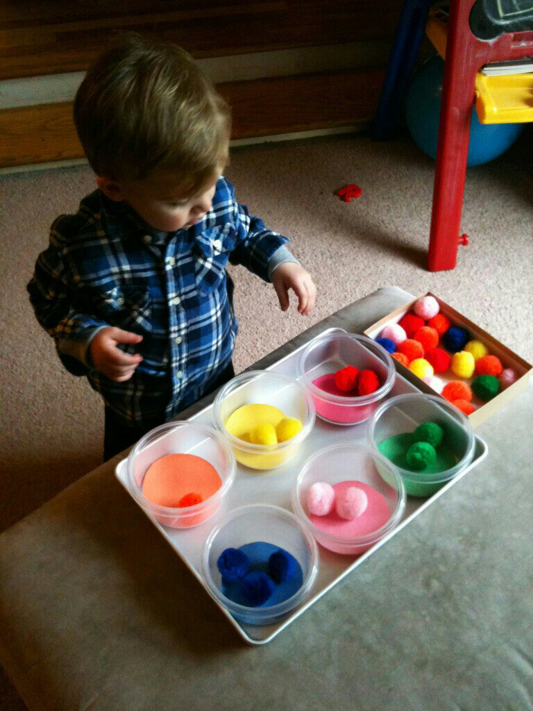 Best ideas about DIY Activities For Toddlers
. Save or Pin For the Love of Learning DIY Color Recognition & Sorting Now.