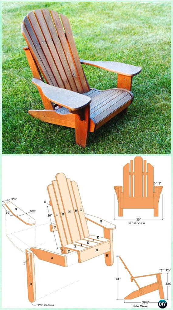 Best ideas about DIY Adirondack Chairs Plans
. Save or Pin DIY Adirondack Chair Free Plans Instructions Now.
