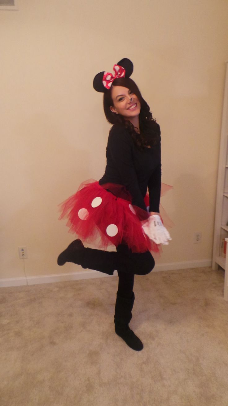 Best ideas about DIY Adult Minnie Mouse Costume
. Save or Pin DIY Minnie Mouse costume My style Now.