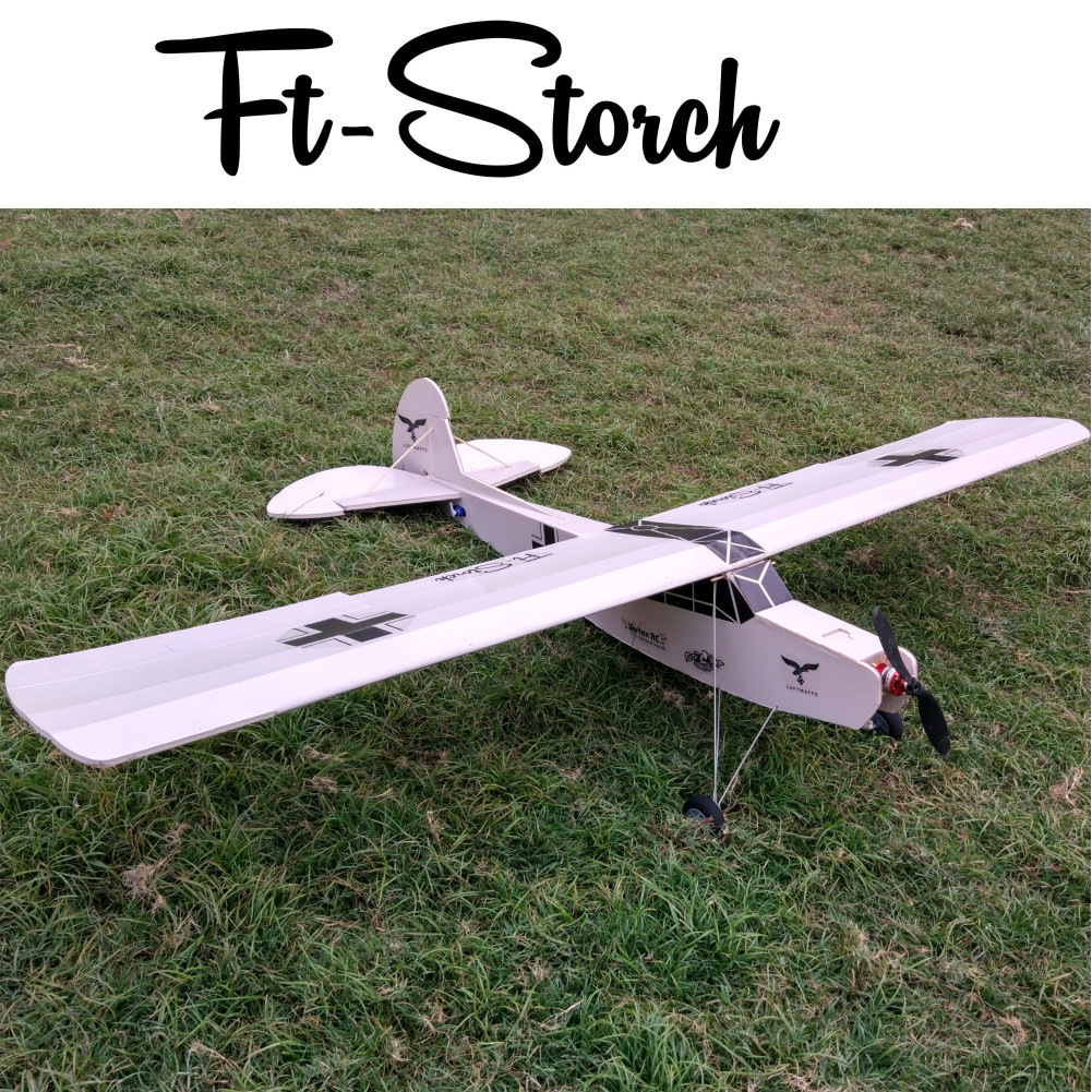 Best ideas about DIY Airplane Kit
. Save or Pin FT Storch Laser Cut Foamboard Speed Build kit Vortex RC Now.