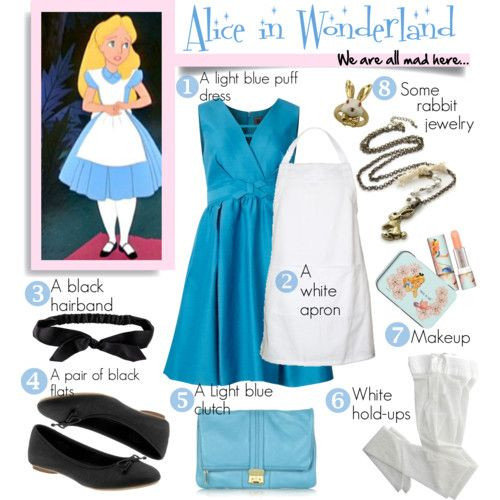 Best ideas about DIY Alice In Wonderland Costume
. Save or Pin Halloween Costume Ideas Now.