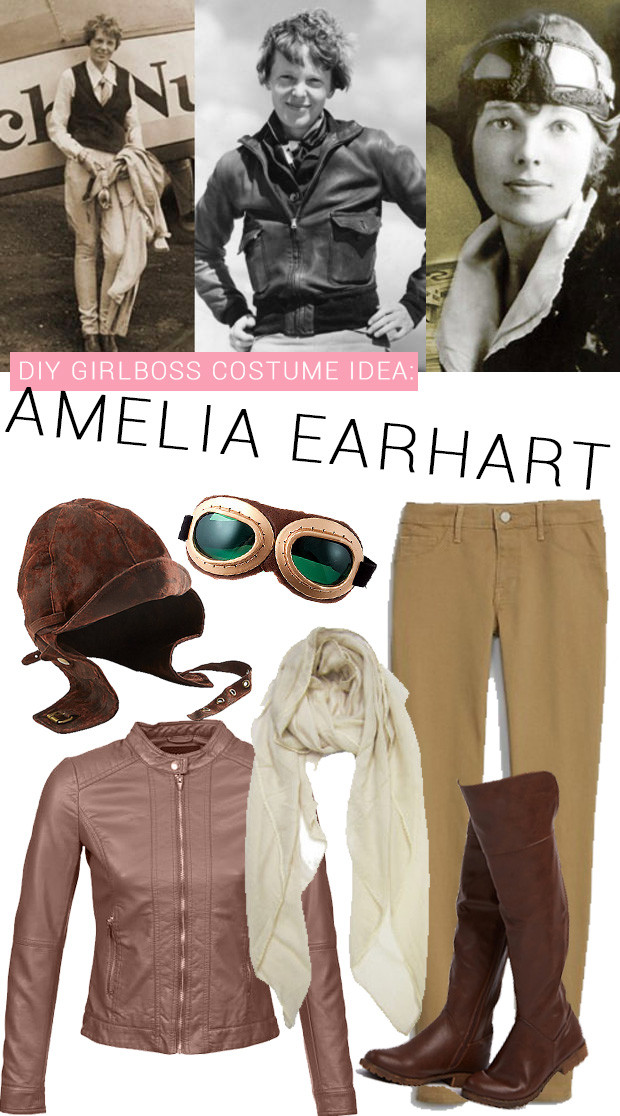 Best ideas about DIY Amelia Earhart Costume
. Save or Pin 10 Girl Power Halloween Costumes Now.