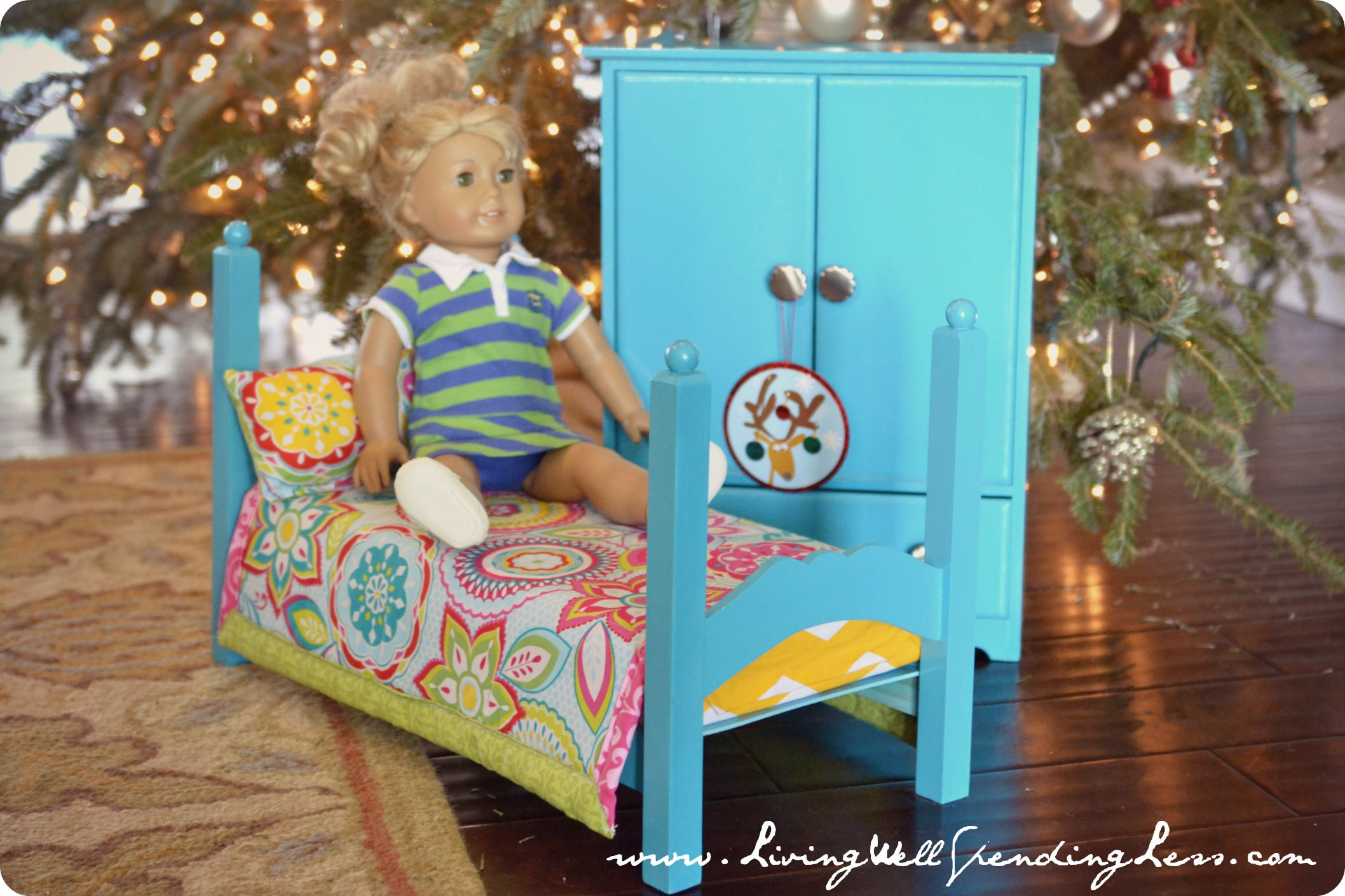 Best ideas about DIY American Girl Doll Beds
. Save or Pin DiY American Girl Doll Bed Part 2 Living Well Spending Now.