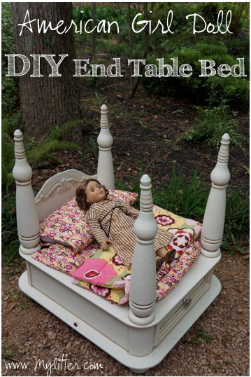 Best ideas about DIY American Girl Doll Beds
. Save or Pin How to make a DIY American Girl Doll Bed from an old End Now.