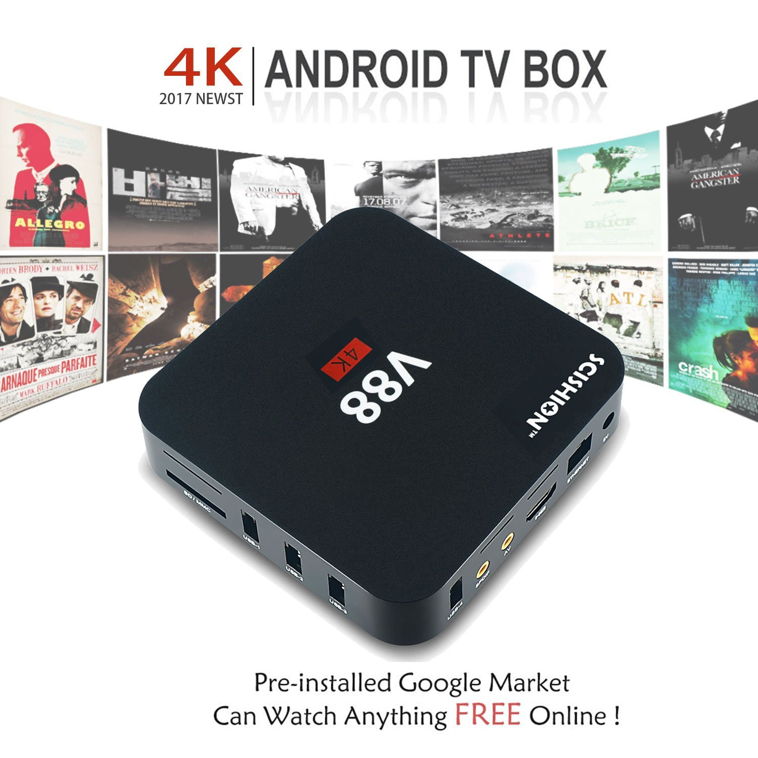 Best ideas about DIY Android Tv Box
. Save or Pin 4K Android Tv Box 1080P Smart Multimedia Player Internet Now.