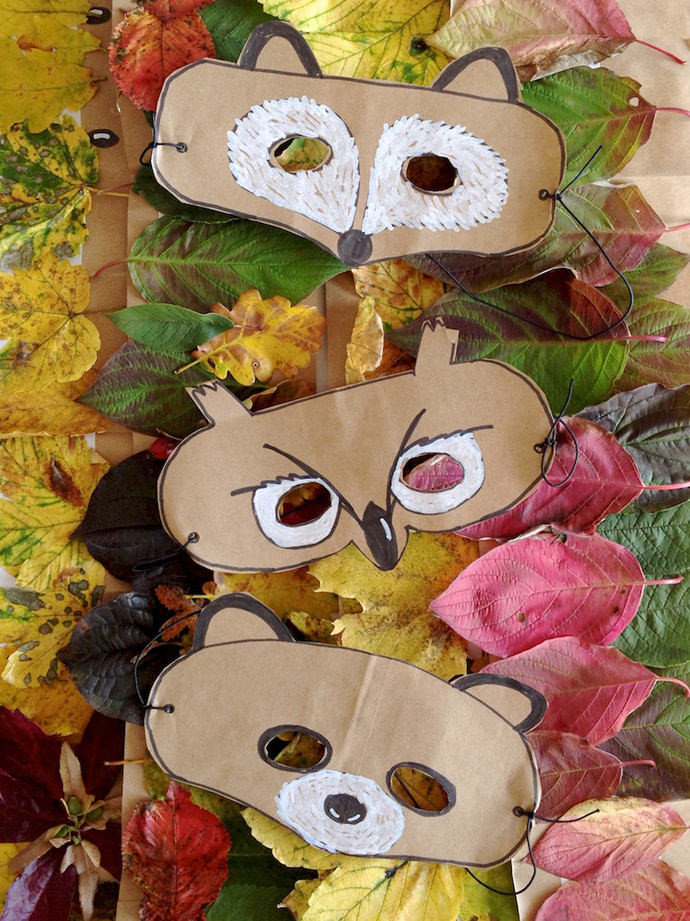 Best ideas about DIY Animal Mask
. Save or Pin DIY Leaf Crowns and Animal Masks Now.