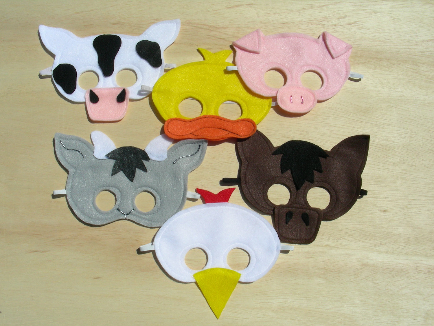 Best ideas about DIY Animal Mask
. Save or Pin Child Size Farm Animal Masks DIY Fun for Big Brother Now.