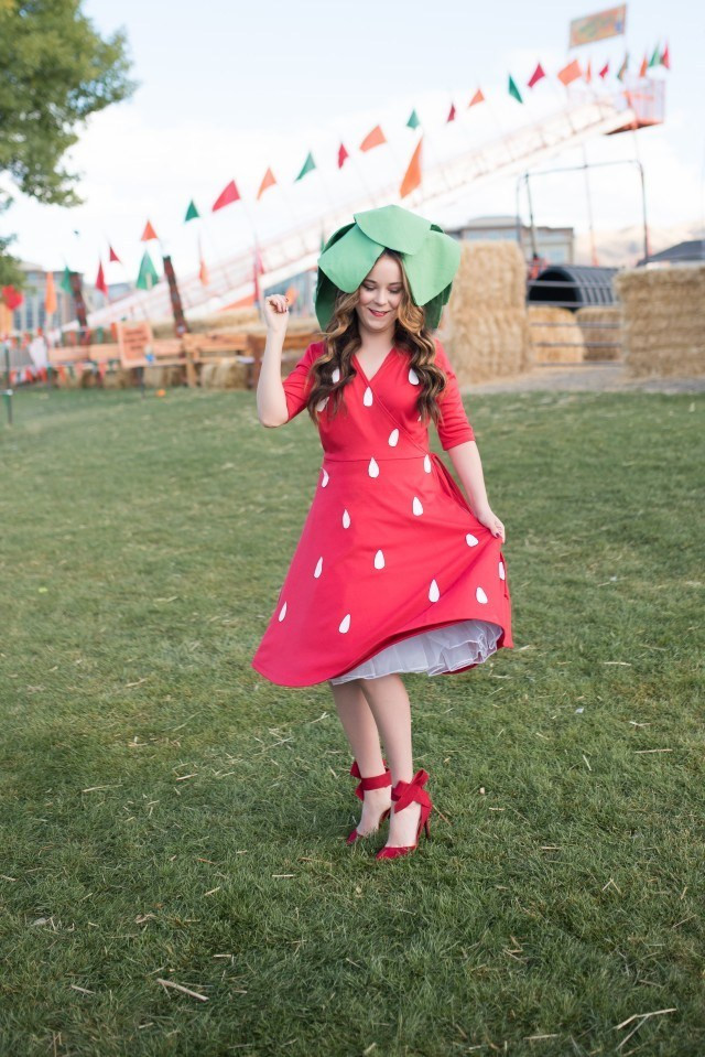 Best ideas about DIY Apple Costume
. Save or Pin DIY Strawberry Costume with Shabby Apple Now.