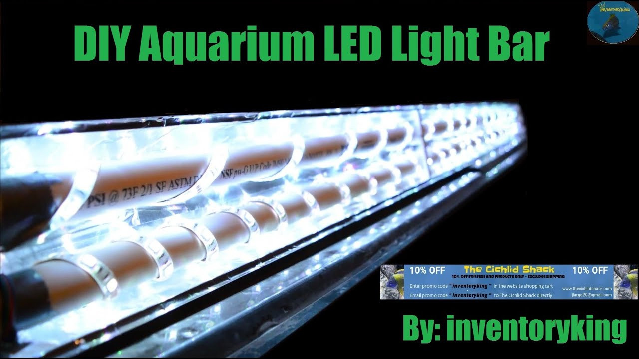 Best ideas about DIY Aquarium Led Lighting
. Save or Pin HOW TO Build A DIY Aquarium LED Light Bar Now.