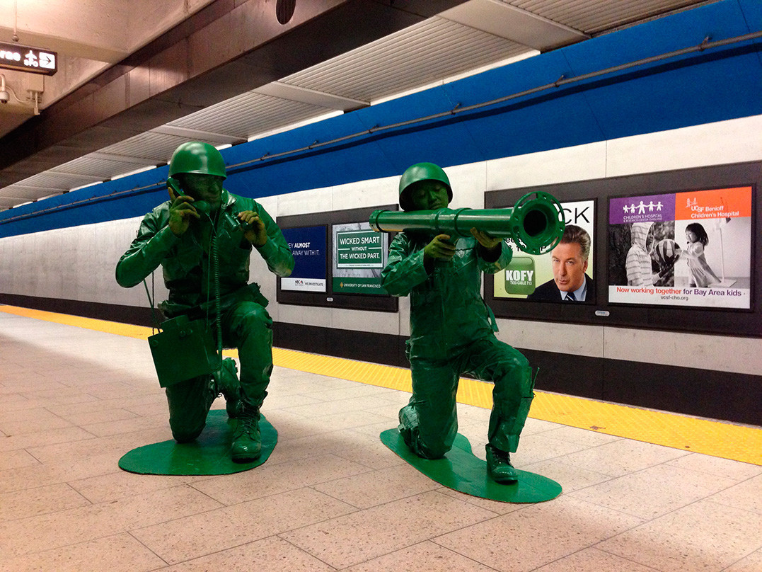 Best ideas about DIY Army Man Costume
. Save or Pin Guy And His Girlfriend Dress As Plastic Army Men For Halloween Now.