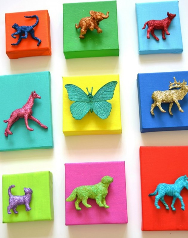 Best ideas about DIY Art For Kids
. Save or Pin 25 Cute DIY Wall Art Ideas for Kids Room Now.