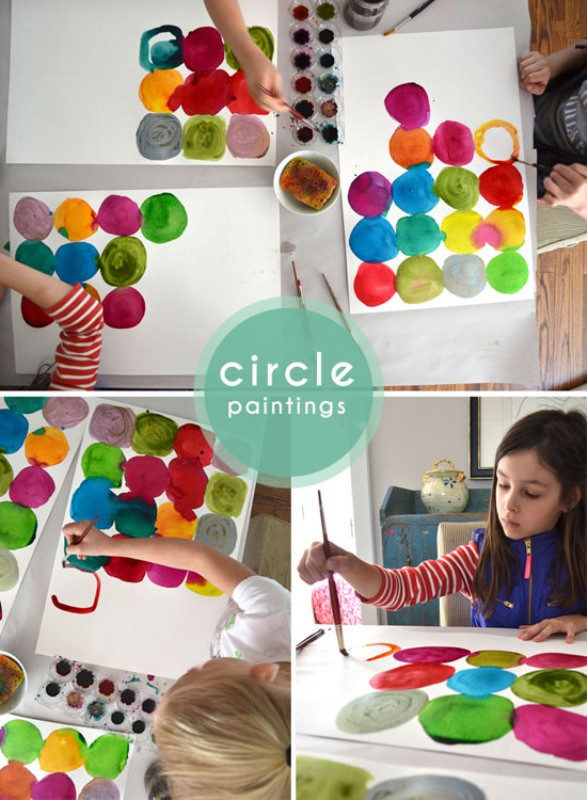 Best ideas about DIY Art For Kids
. Save or Pin Funny DIY For Kids Watercolor Circle Paintings Now.