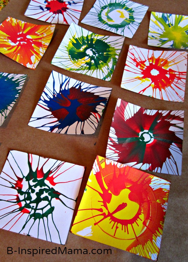 Best ideas about DIY Art For Kids
. Save or Pin DIY Spin Art Bunting in Five Easy Steps Now.