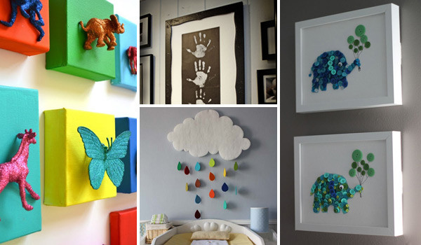 Best ideas about DIY Art Projects For Kids
. Save or Pin Top 28 Most Adorable DIY Wall Art Projects For Kids Room Now.