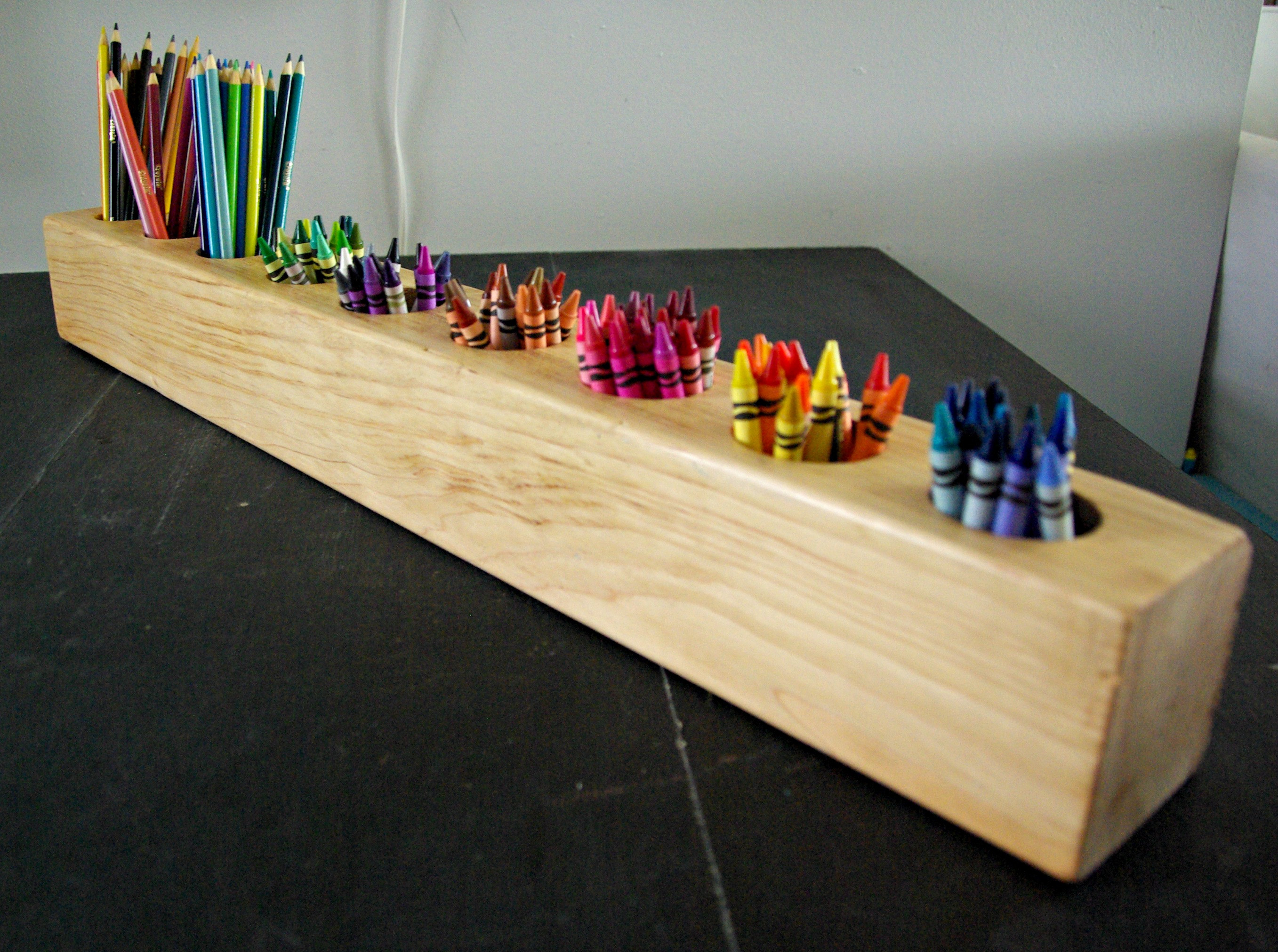 Best ideas about DIY Art Supply Organizer
. Save or Pin How to make a 4x4 wood and rustic art supply organizer Now.