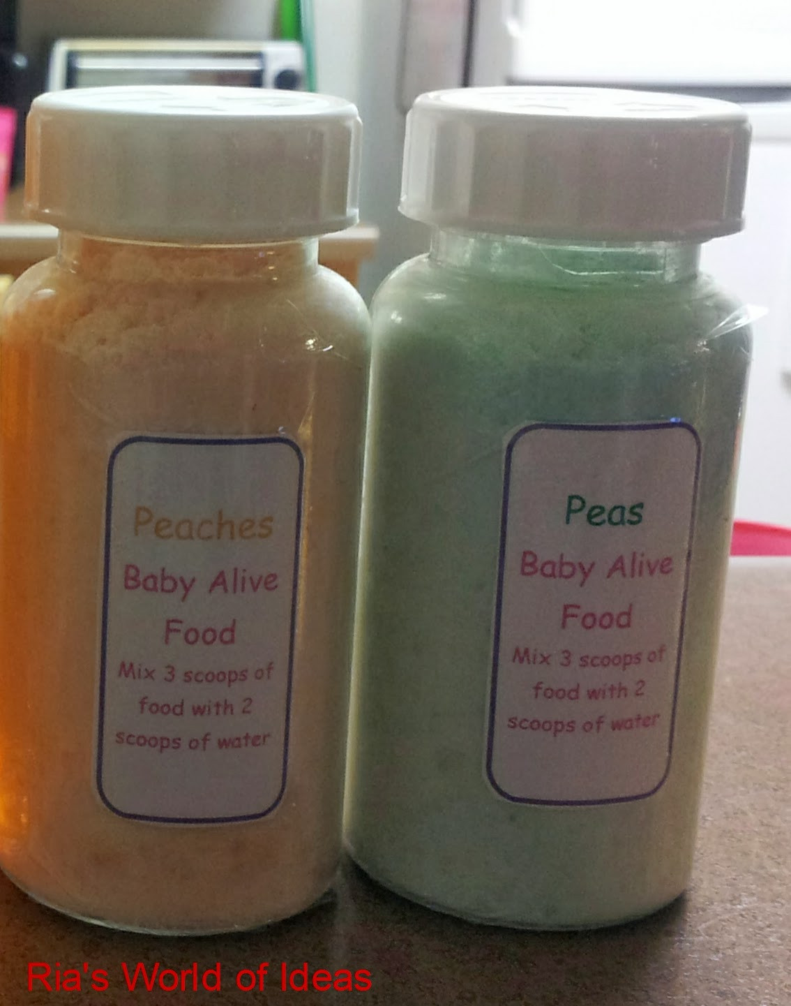 Best ideas about DIY Baby Alive Food
. Save or Pin Ria s World of Ideas Homemade Baby Alive food and juice Now.