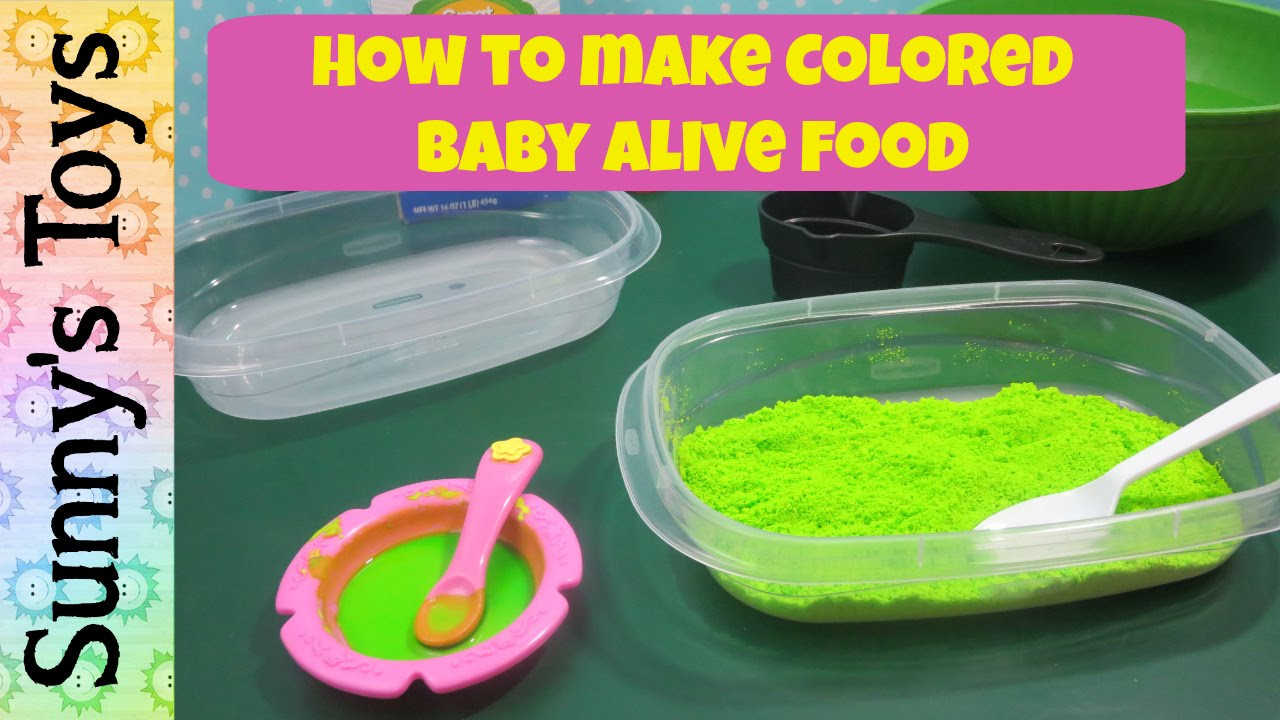 Best ideas about DIY Baby Alive Food
. Save or Pin How to Make Colored Baby Alive Food for Food Packets Now.