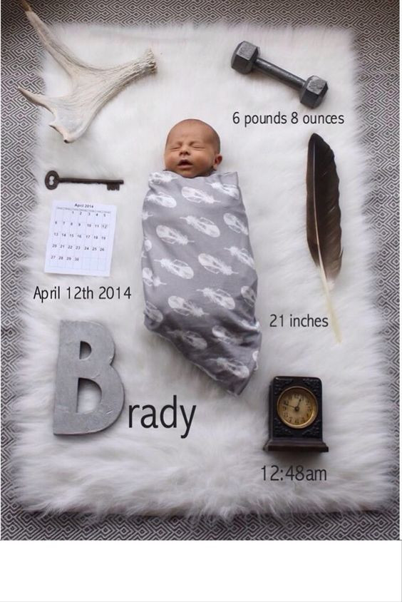 Best ideas about DIY Baby Announcements
. Save or Pin baby birth announcement DIY birth announcement birth Now.