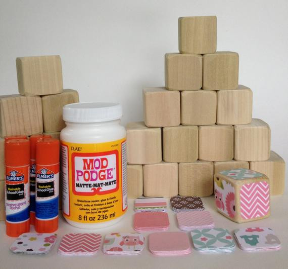Best ideas about DIY Baby Blocks
. Save or Pin DIY Wood Baby Blocks Baby Girl Baby Shower Craft Now.