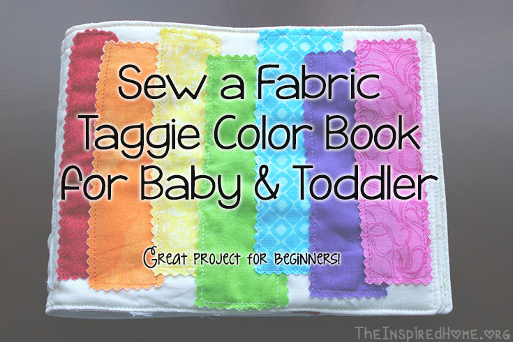 Best ideas about DIY Baby Books
. Save or Pin DIY Sew a Fabric Color Book for Baby & Toddler • The Now.