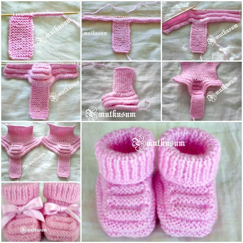 Best ideas about DIY Baby Booties
. Save or Pin DIY Adorable Knitted Baby Booties Now.