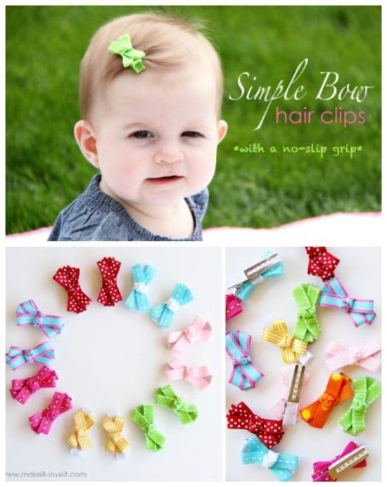 Best ideas about DIY Baby Bow
. Save or Pin 30 Fabulous and Easy to Make DIY Hair Bows DIY & Crafts Now.