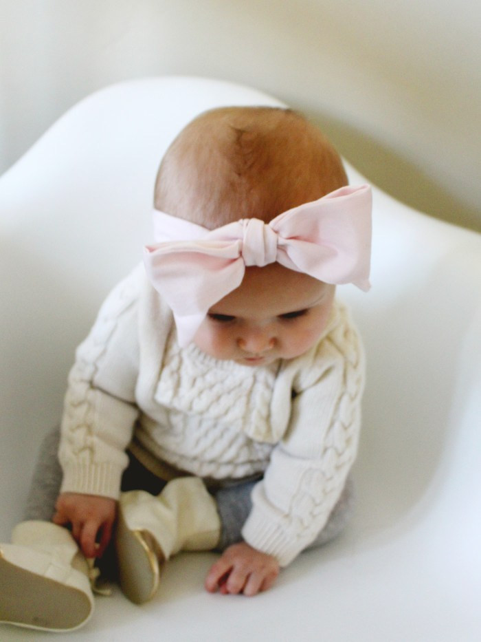 Best ideas about DIY Baby Bow
. Save or Pin DIY Baby Oversized Bow Headwraps Now.