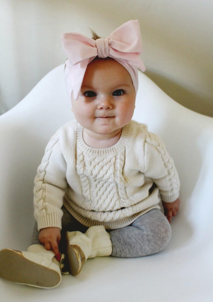Best ideas about DIY Baby Bow
. Save or Pin Oversized Bow DIY Baby Headband Now.