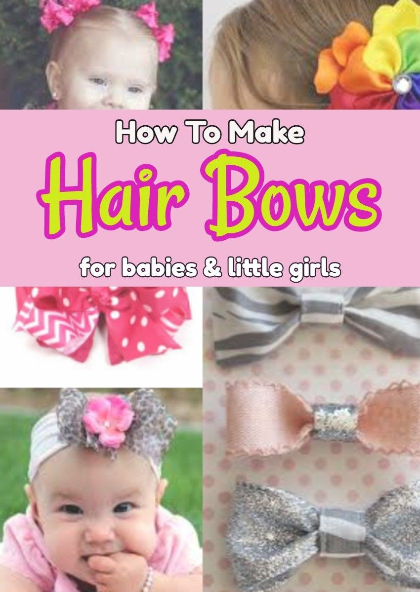 Best ideas about DIY Baby Bow
. Save or Pin How To Make Hair Bows for Babies Easy DIY • Now.