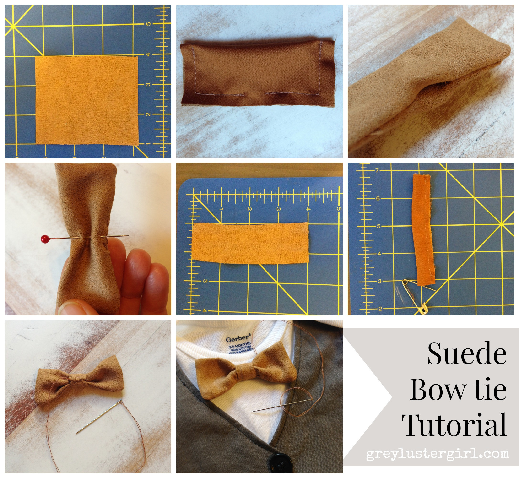 Best ideas about DIY Baby Bow Tie
. Save or Pin DIY Baby Boy Faux Vest esie Now.