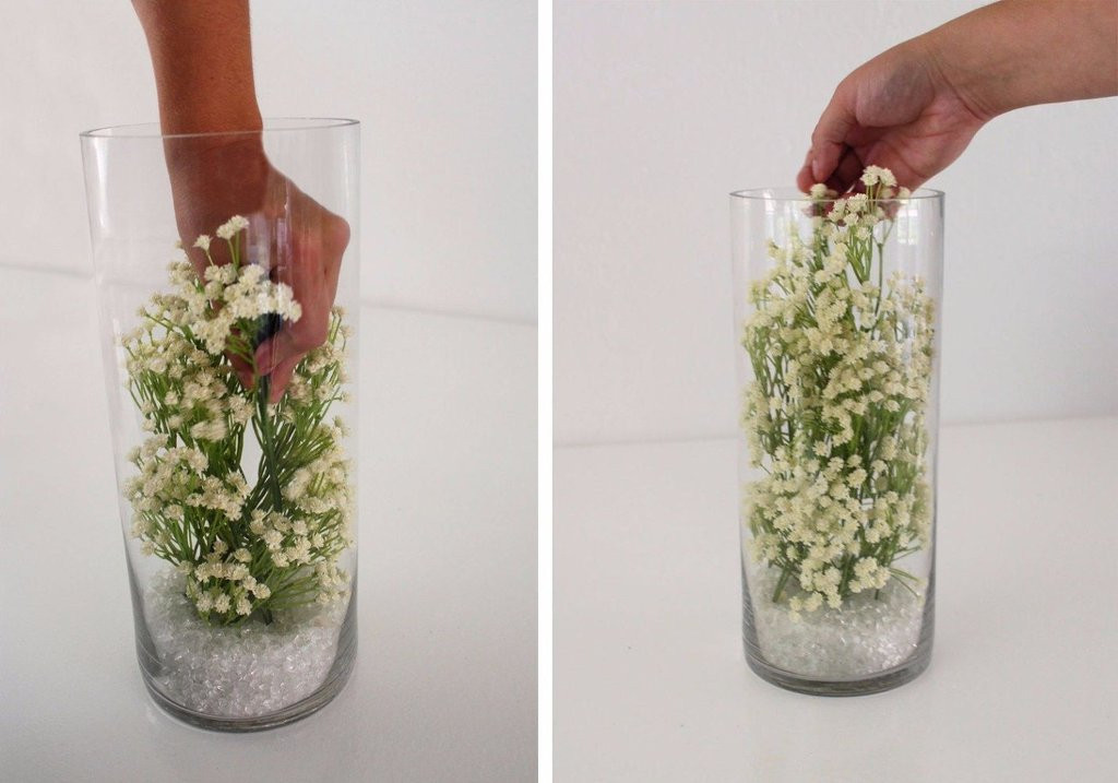 Best ideas about DIY Baby Breath Bouquet
. Save or Pin DIY Baby s Breath Submersible Centerpiece – Afloral Now.