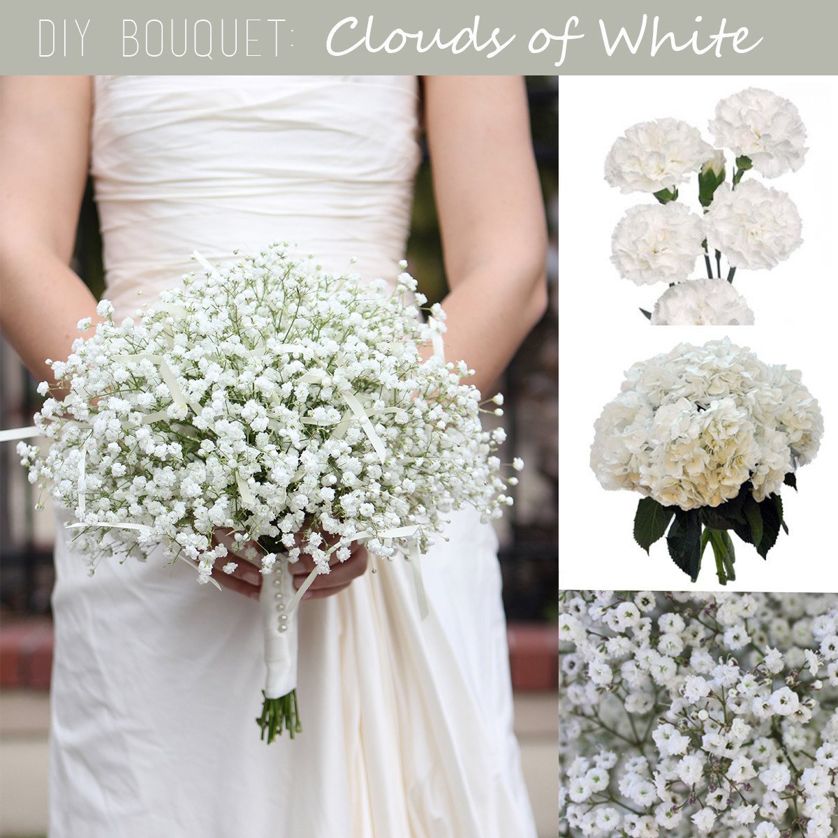 Best ideas about DIY Baby Breath Bouquet
. Save or Pin DIY Bouquet White Cloud Baby s Breath Bouquet Now.