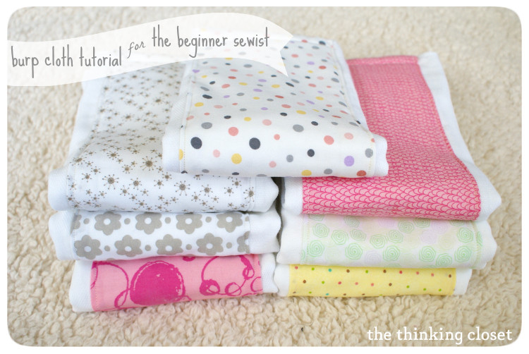 Best ideas about DIY Baby Burp Cloth
. Save or Pin Burp Cloth Tutorial for the Beginner Sewist — the thinking Now.