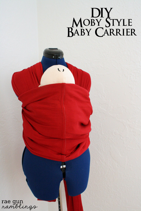 Best ideas about DIY Baby Carrier
. Save or Pin How to Make A Moby Wrap Baby Carrier Rae Gun Ramblings Now.