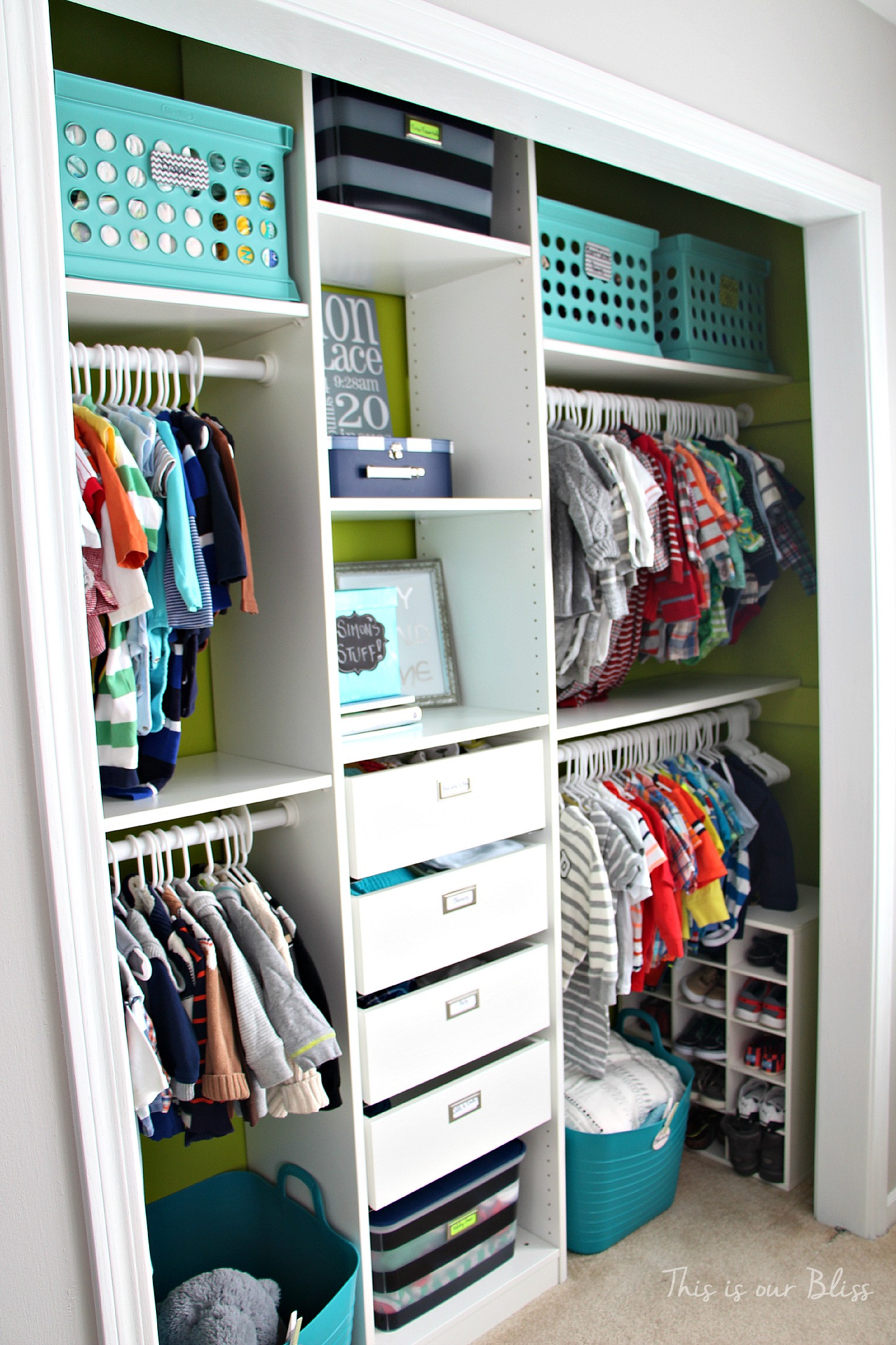Best ideas about DIY Baby Closet
. Save or Pin Nursery Closet Makeover Details Now.